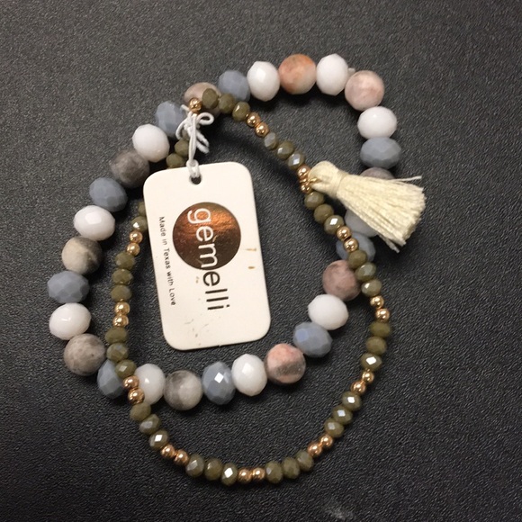 Gemilli Jewelry - SALE ⬇️ Gemilli Izzy Stretch Bracelet Set, NWT